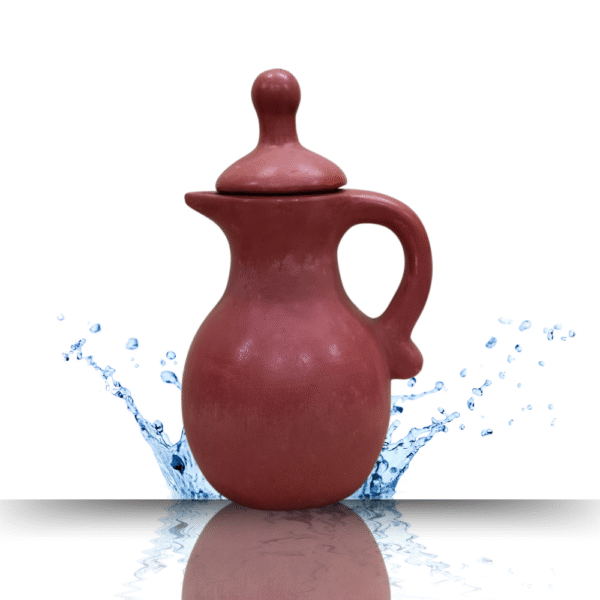 Gowpaa - Earthen/ Clay Water Jug, 1.25 Litres - Image 2