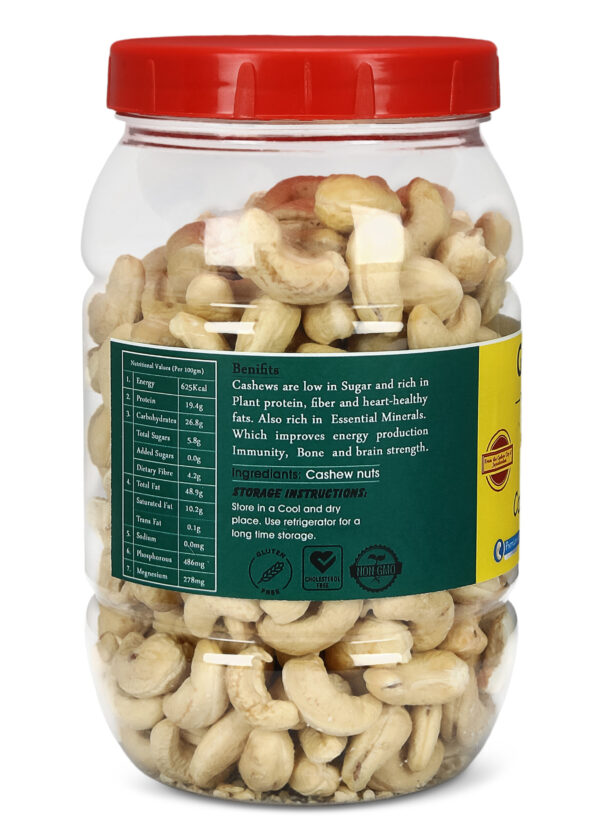 Premium Cashew Nuts, W320, 1/2 Kg - Image 7