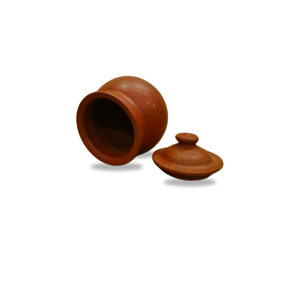 Gowpaa - Earthen Clay Curd Pot with Lid, Terracotta Dahi Handi, 600 ml - Image 3